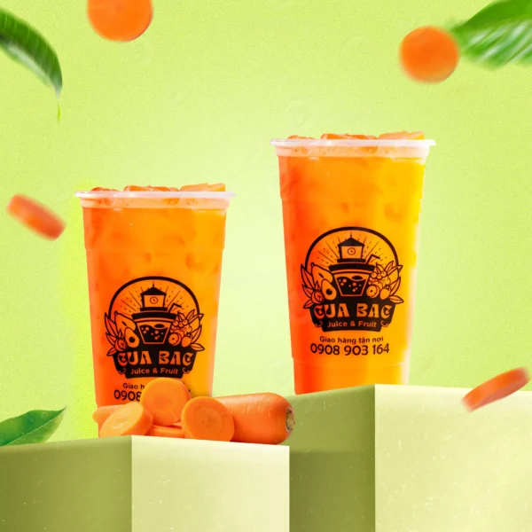 nước ép cà rốt Cửa Bắc Juice & Fruit