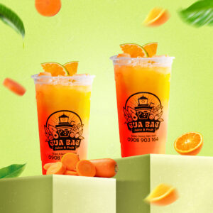 nước ép cam cà rốt Cửa Bắc Juice & Fruit