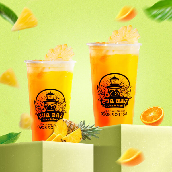 nước ép cam thơm Cửa Bắc Juice & Fruit