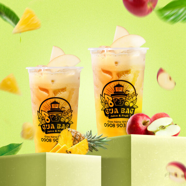 nước ép thơm táo Cửa Bắc Juice & Fruit