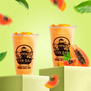 Sinh tố đu đủ Cửa Bắc Juice & Fruit